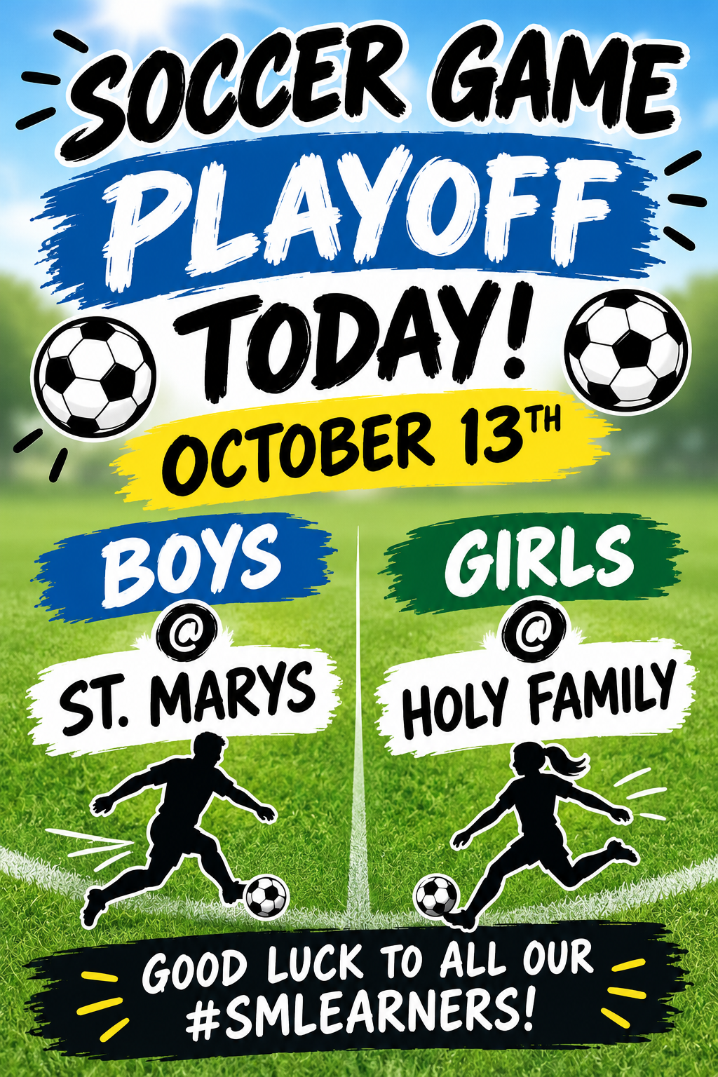 Afterschool Soccer Playoff Games